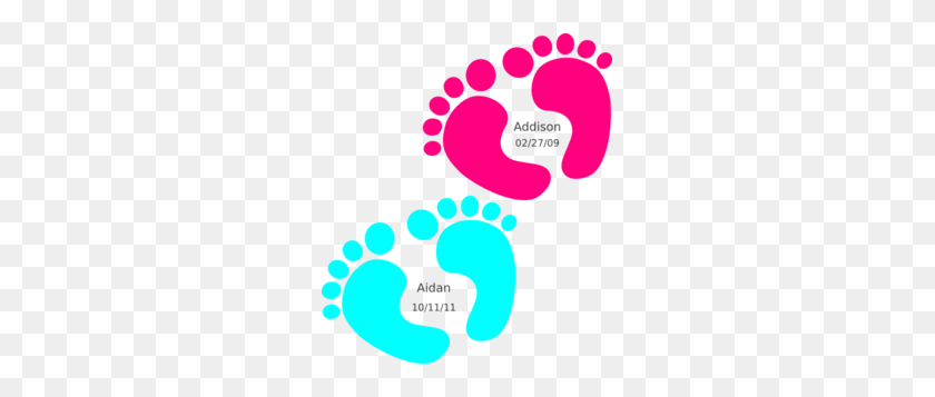 261x297 Baby Feet Clip Art - Baby Booties Clipart