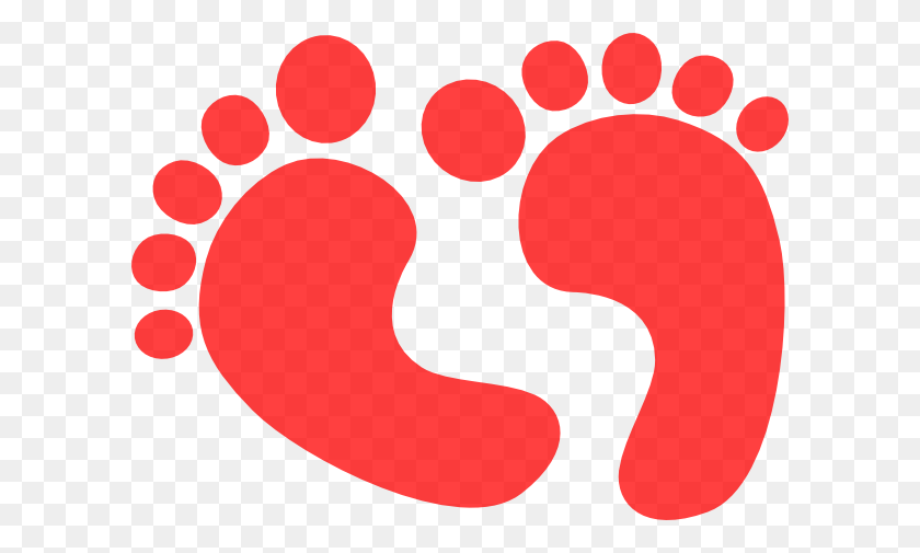 600x445 Baby Feet Clip Art - Baby Border Clip Art Free