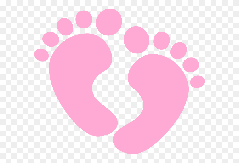 600x514 Baby Feet Clip Art - Baby On Board Clipart