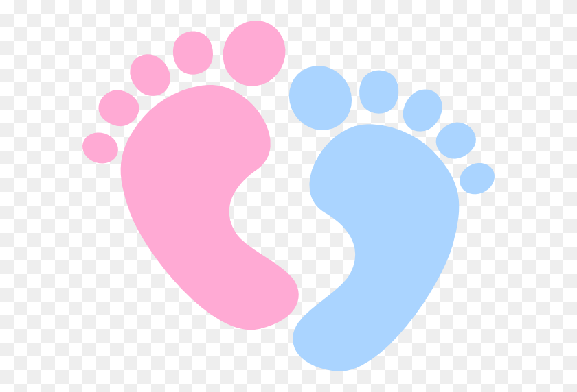 600x512 Baby Feet Clip Art - Baby Socks Clipart