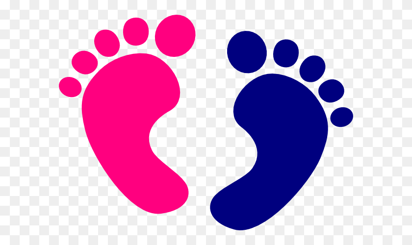 600x440 Baby Feet Clip Art - Foot Clipart