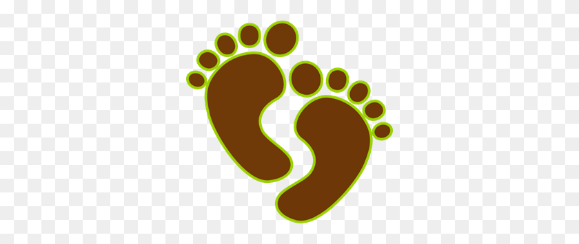 300x295 Baby Feet Png Clip Arts For Web - Baby Feet PNG