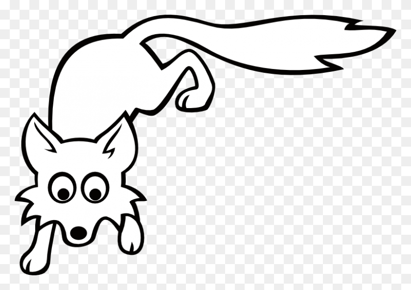 800x547 Baby Fox Clipart Free Clipart Images - Fox Clipart PNG