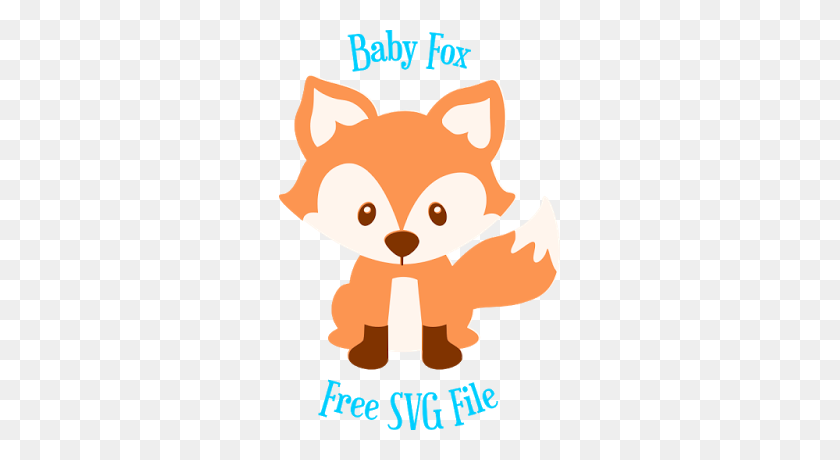 281x400 Baby Fox Freebie Friday - Baby Woodland Animals Clipart