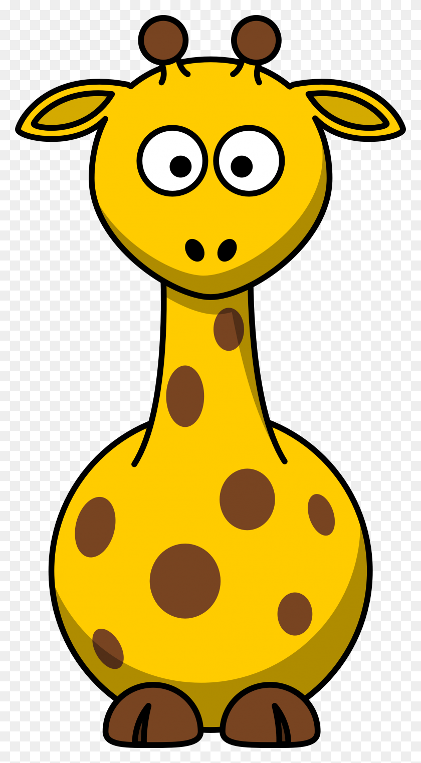 1969x3694 Baby Giraffe Clipart - Baby Cheetah Clipart