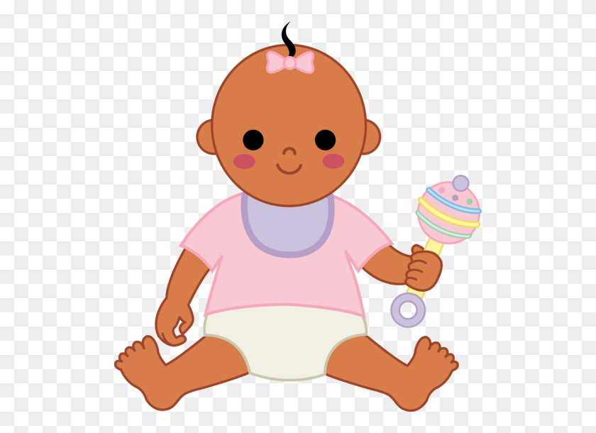 518x550 Baby Girl Clipart Proyectos De Imágenes Prediseñadas Gratuitas Para Probar - Baby Girl Clipart