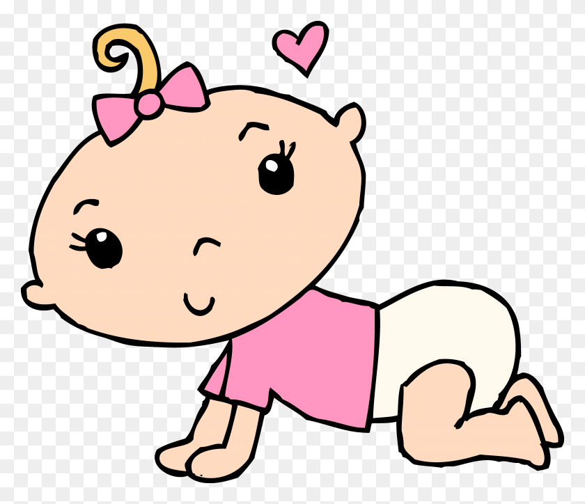5605x4772 Baby Girl Diaper Clipart - Referee Clipart