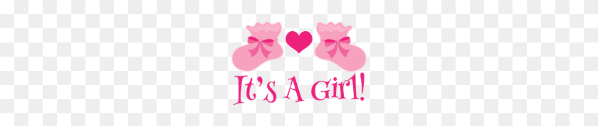 190x118 Baby Girl It's A Girl - Its A Girl PNG