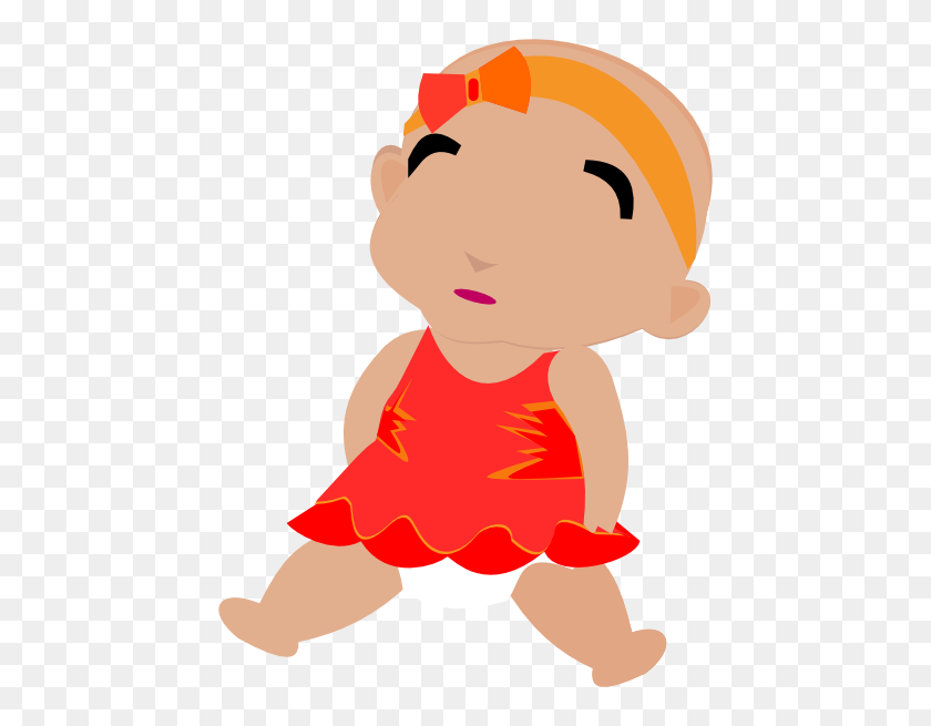 456x595 Baby Girl Png Clip Arts For Web - Baby Girl Clip Art Free
