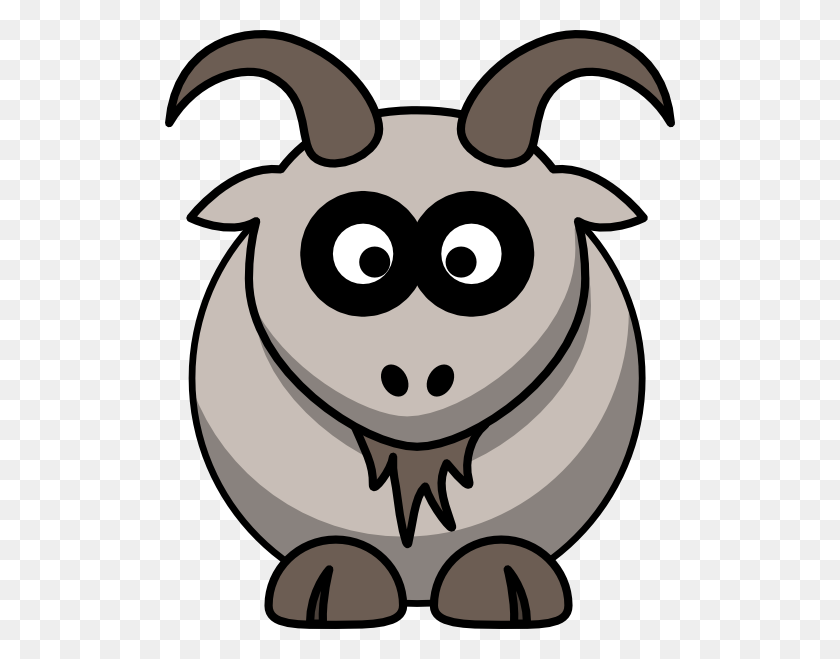 510x599 Baby Goat Clipart - Cute Goat Clipart