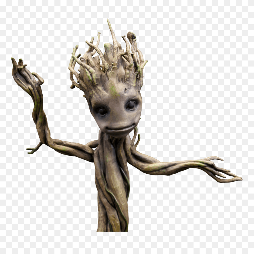 850x850 Baby Groot Ego The Living Planet Dance Youtube - Baby Groot Png