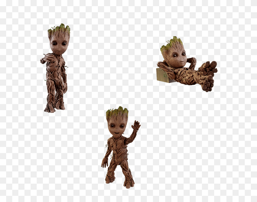 600x600 Baby Groot, Gamora Rocket Raccoon Thanos - Baby Groot Png