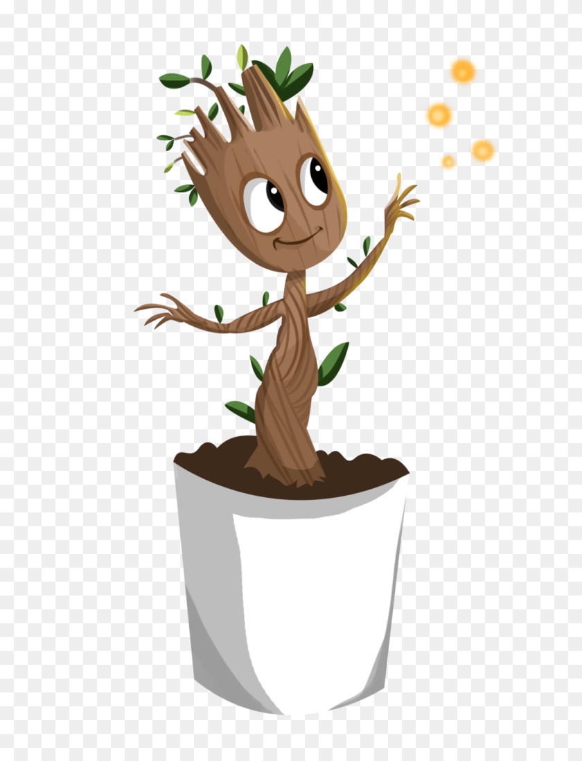 1024x1365 Baby Groot Png Clipart - Baby Groot Clipart