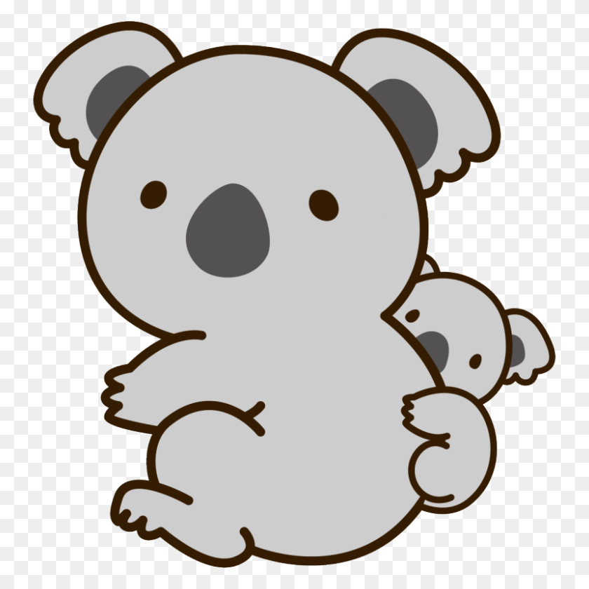 800x800 Bebé Koala Png Transparente Bebé Koala Imágenes - Lindo Koala Clipart