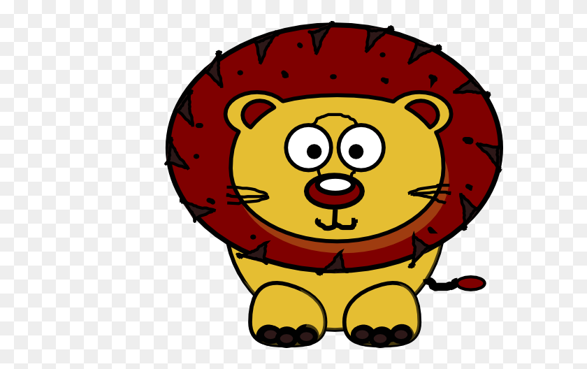 600x468 Baby Lion Clipart - Baby Lion Clipart