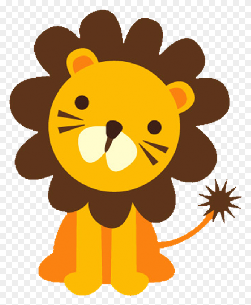 823x1017 Baby Lion Clipart Baface С Клипарт Ба Душ - Baby Lion Clipart