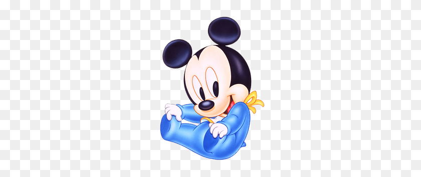 251x294 ¡Baby Mickey Sosteniendo Sus Dos Pies Tan Lindo! Bebés De Disney - Cabeza De Minnie Png