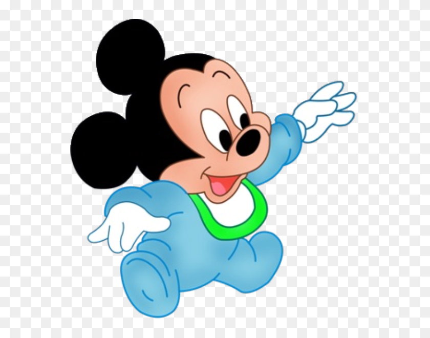 600x600 Baby Mickey Mouse - Imágenes Prediseñadas De Baby Mickey