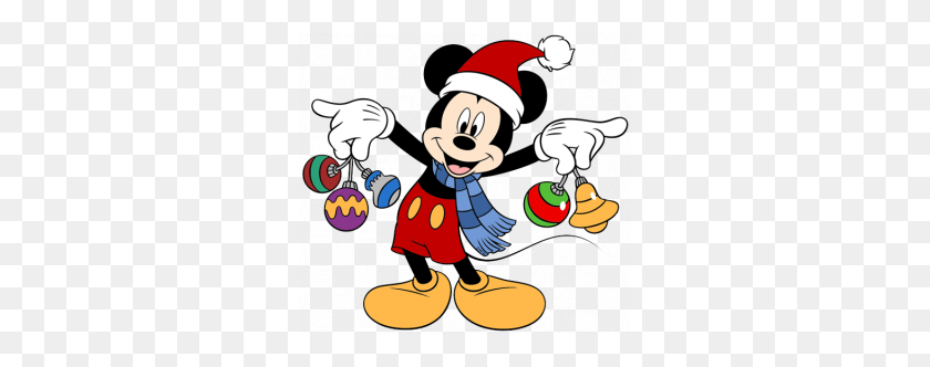300x272 Baby Mickey Mouse Christmas Mickey Mouse Christmas Clipart Disney - Christmas Thank You Clipart
