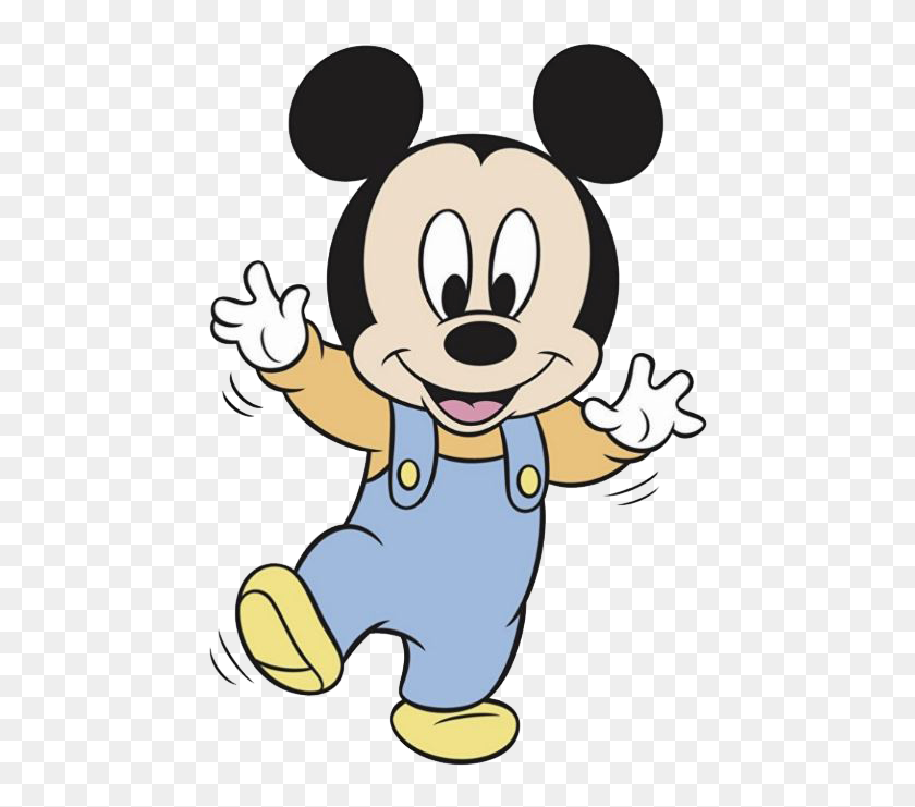 478x681 Baby Mickey Walking Minnie Y Mickey Mouse Bebé - Baby Walking Clipart