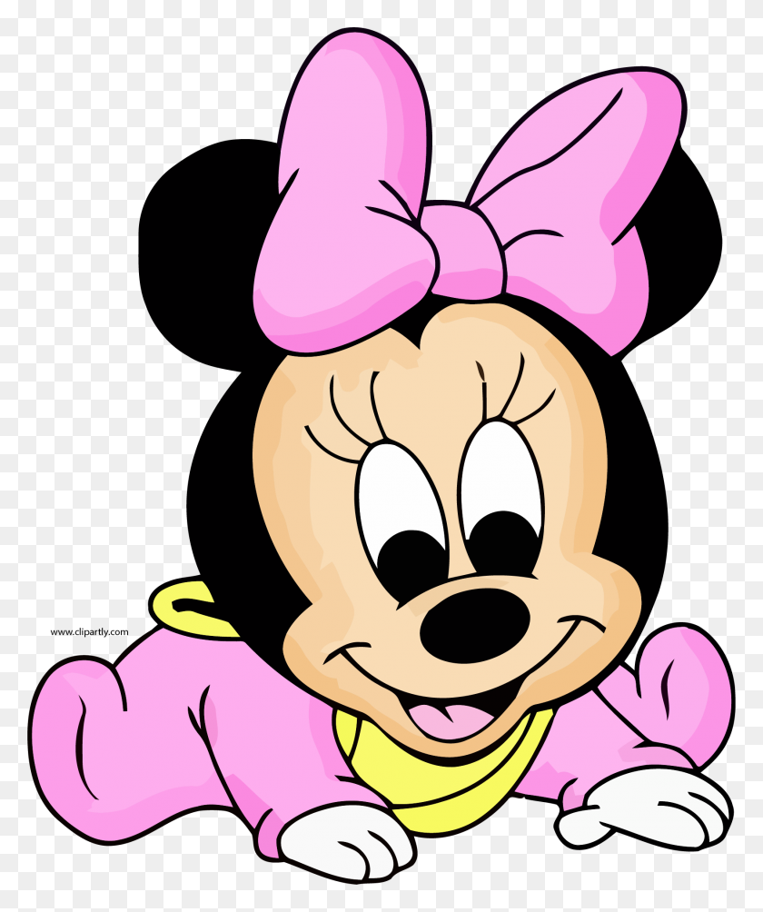 1756x2126 Baby Minnie Cute Clipart Png - PNG Cute