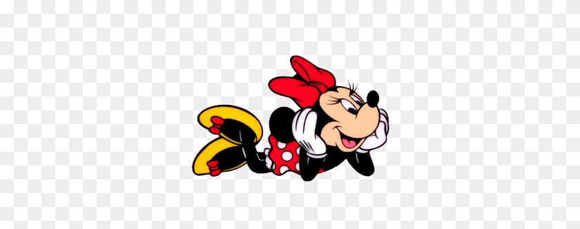 313x272 Baby Minnie Mouse Clip Art Png - Minnie Mouse Bow PNG