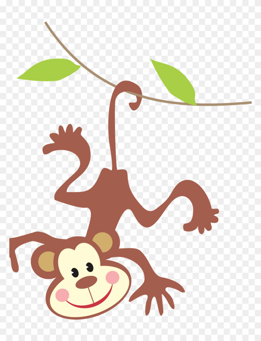 1140x1520 Baby Monkeys Clip Art - Jungle Book Clipart