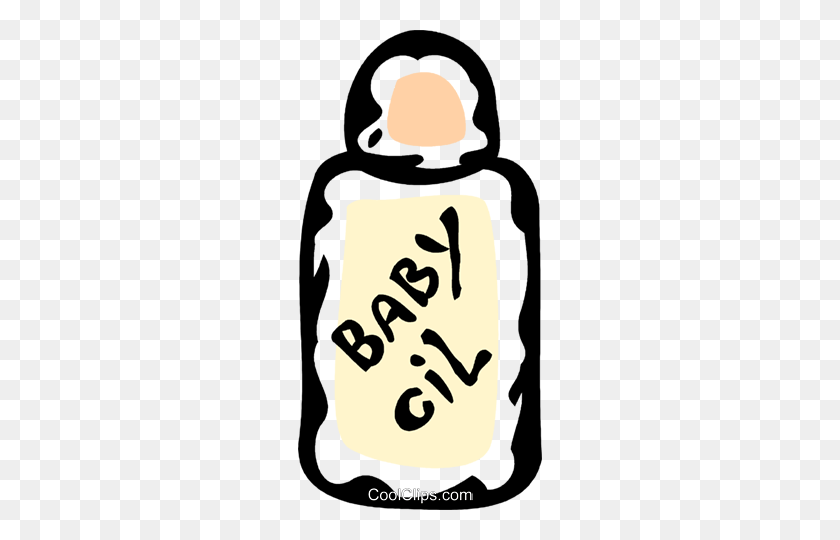 244x480 Baby Oil Bottle Royalty Free Vector Clip Art Illustration - Lotion Bottle Clipart