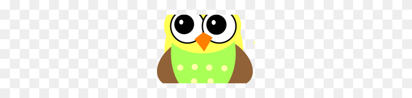 200x140 Baby Owl Clipart Blue Ba Owl Clip Art - Owl Clipart PNG