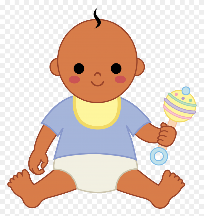 5175x5502 Baby Playing Babies Playing Cliparts Free Download Clip Art Png - African American Family Clipart