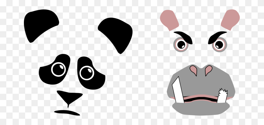 687x340 Baby Raccoon Giant Panda Computer Icons Red Panda - Baby Raccoon Clipart