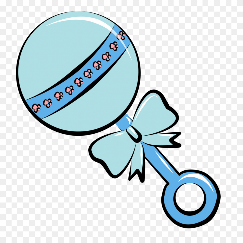 1024x1024 Baby Rattle Clipart - Baby On Board Clipart