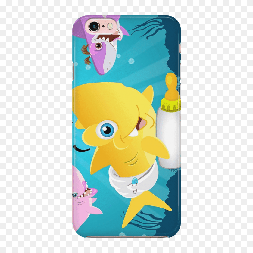 1024x1024 Baby Shark Iphone Y Android Phone Case Baby Shop Window - Baby Shark Png