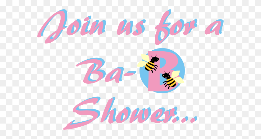 600x390 Baby Shower Invitation Clip Art - Pink Baby Bottle Clipart