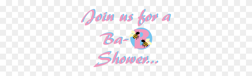 300x195 Baby Shower Invitation Clip Art - To Shower Clipart