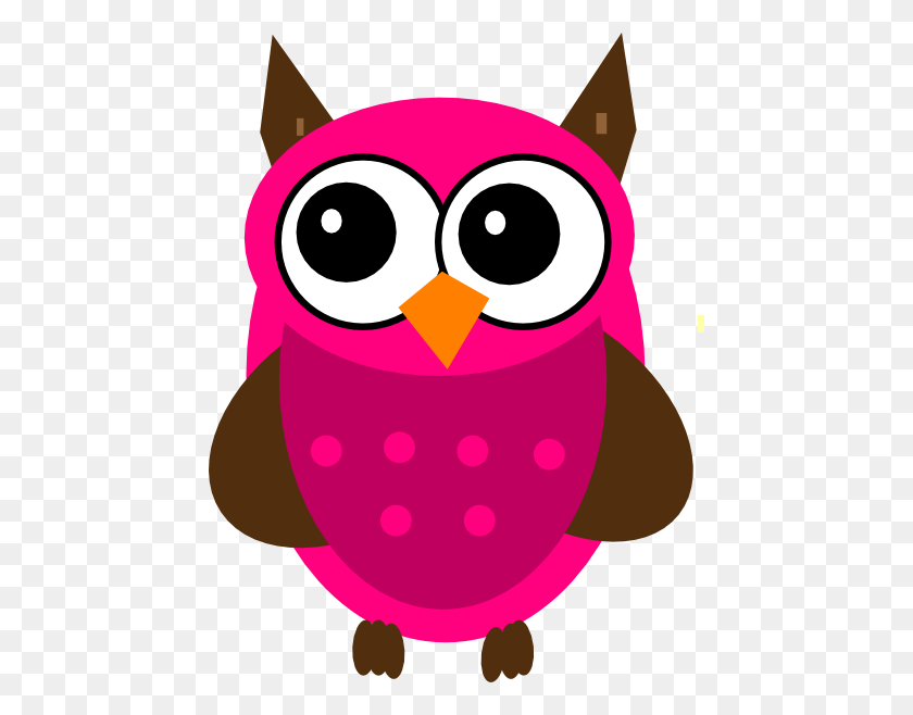 456x598 Baby Shower Pink Owl Clipart - Imágenes Prediseñadas De Baby Shower Gratis