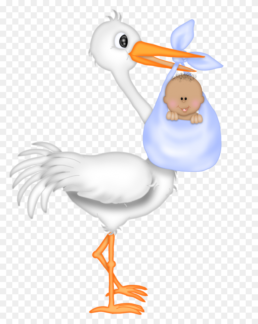 914x1169 Imágenes De Cigüeña De Baby Shower - Pelican Clipart