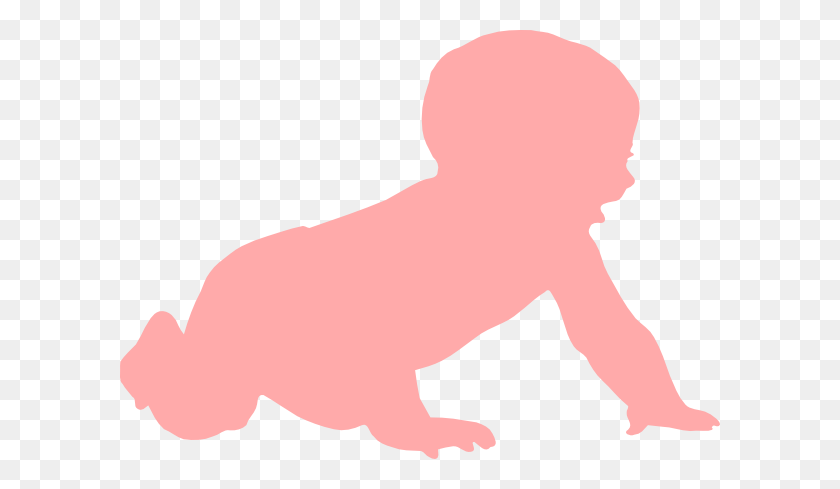 600x429 Baby Silhouette Clip Art - Baby Silhouette PNG