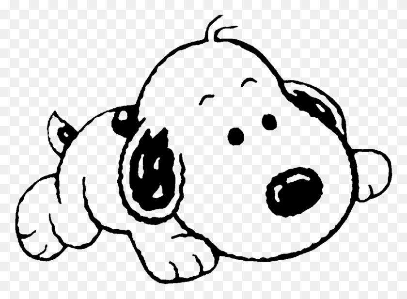 1045x747 Baby Snoopy - Снупи Клипарт