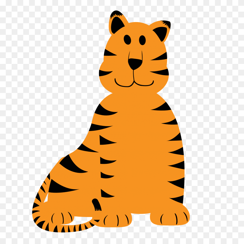 1969x1969 Baby Tiger Clip Clipart Image - Tiger Clipart Face