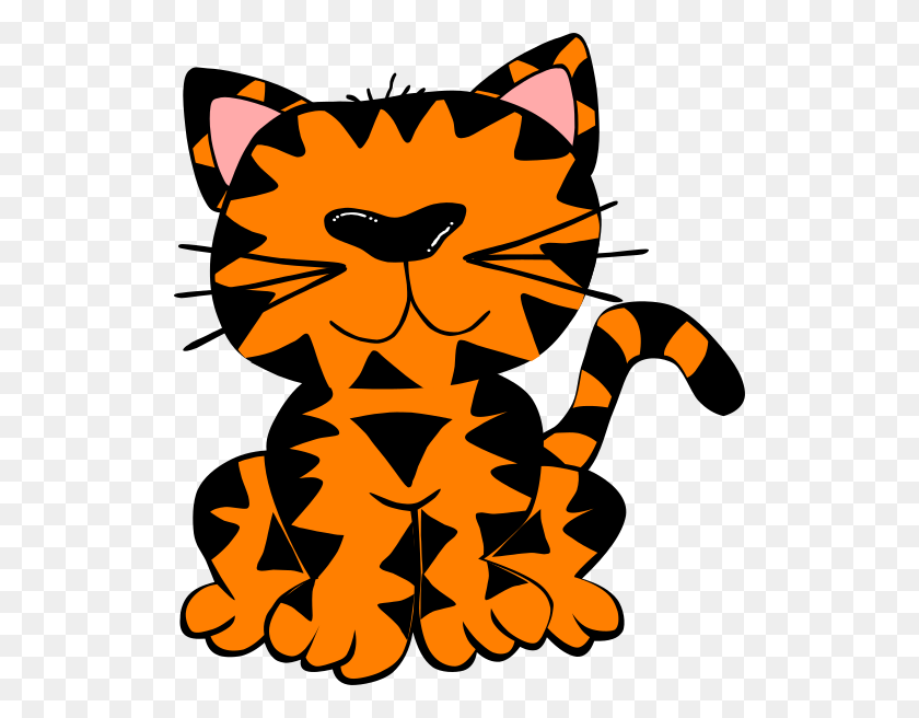 522x596 Baby Tiger With No Eyes Clip Art - Tiger Eyes Clipart