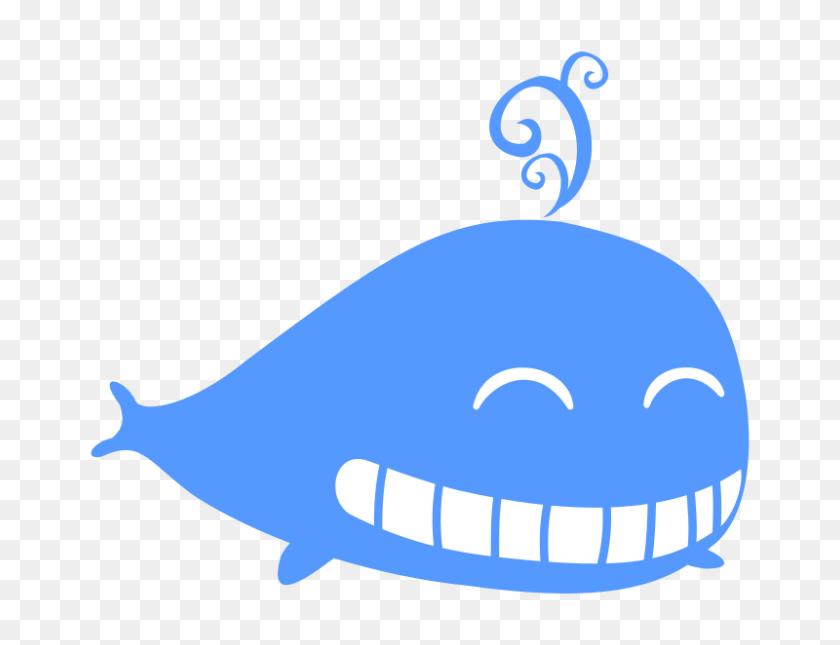 800x600 Baby Whale Clip Art Clipart Whales Icon - Beluga Clipart