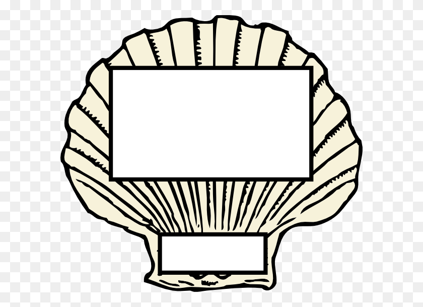600x549 Back Ampgt Gallery For Black Clam Shell Clipart Free Image - Clam Shell PNG
