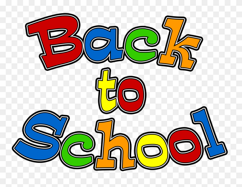 1600x1212 Back To School - Recognize Clipart