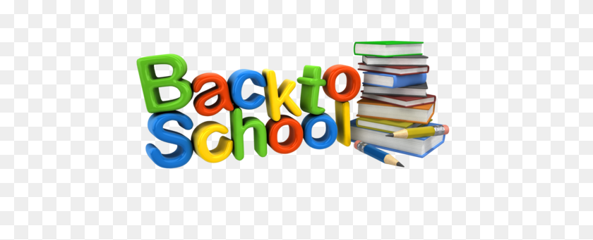 500x281 Back To School! - School Supplies PNG
