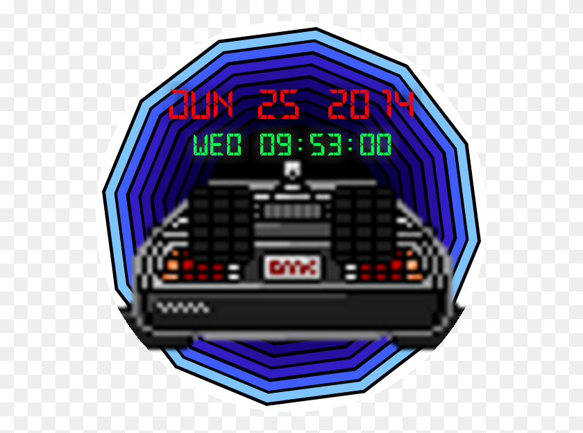 564x564 Back To The Future Animated For Moto - Back To The Future PNG