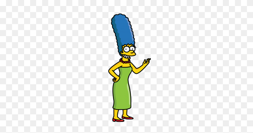 215x382 Fondo Png Transparente Marge Simpson - Marge Simpson Png