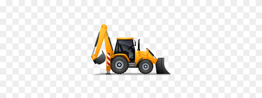 256x256 Backhoe Free Icons Iconset Transporter Multiview Icons - Land Clipart