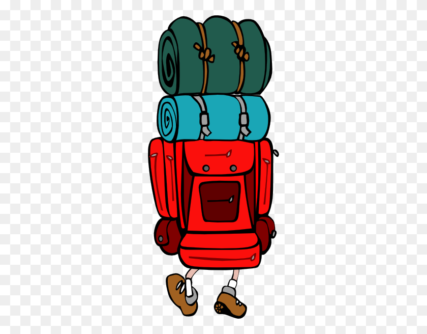 258x596 Clipart De Mochila - Clipart De Mochila Abierta