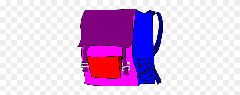 300x273 Backpack Clip Art - Objects Clipart